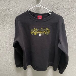 Pittsburgh Steelers Women’s Sweatshirt - Size XL - Color: Black - EUC